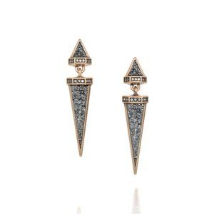 Amulet Linear Drop Earrings